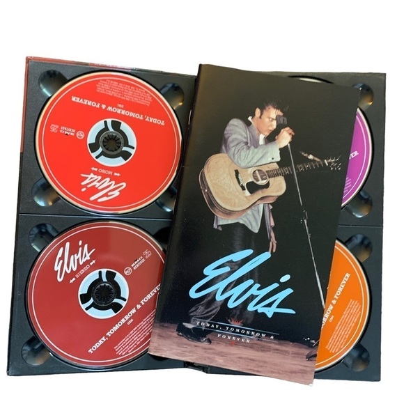 Today, Tomorrow & Forever Elvis Presley 4 CD Box Set - Picture 2 of 3
